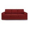 Apollo 3 Seater Fabric Sofa in Salsa Red Colour