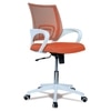 Naamikoa Mid Back Ergonomic Chair in Orange Colour