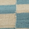 Jaipur Rugs Striped Wool 4x6 Feet Italian Straw And Capri Dhurrie Carpet