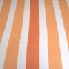 Zane Orange Geometric 350 TC Cotton Flat Queen Size Bedsheet with 2 Pillow Covers – Threads