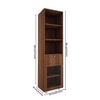 Solicitor Bookshelf In Walnut