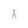 Isaac Nickle Metal Shade Floor Lamp