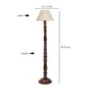 Devansh Wooden Floor Lamp