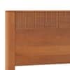 Toledo Solid Wood King Hydraulic Storage Bed with Bedside Table (Standard) – Amber Walnut Finish