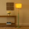Devansh Wood & Metal Floor Lamp
