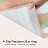 Luxe Home Canada Stripes Bath Mat (40x60 cm) Pink