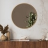 Circa Mirror In Gold Finish