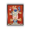 Shrinathji Canvas Wall Prints Canvas Wall Prints Set of 1 Multicolor Matte