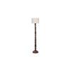 Candice Brown Cotton Shade Floor Lamp