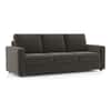 Apollo Sofa Set (Colour : Smoke Grey, Cushion : Soft, Back Type : Regular, Seater : 3+1+1)