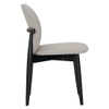Scandinavian Olsen Dining Chair Black Cocoa Finish