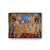 Colourful Tanjore Canvas Wall Prints Canvas Wall Prints Set of 2 Multicolor Matte
