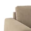 Granada Premium 3 Seater Fabric Sofa in Biscuit Velvet Colour