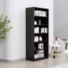 Hexa Engineered Wood Bookshelf Multipurpose Storage Rack in Flower Wenge Colour