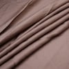 Odin Tan Shade Solid Plain 400 TC Cotton Satin Flat Super King Size Bedsheet with 2 Pillow Covers – Threads