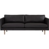 Scandinavian Raptor Three Seater Sofa Natural Wood Finish