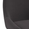 Dane Solid Wood Dining Table 6 Seater with 6 Rickman Lounge Chairs (Finish: Honey, Colour: Matty Grey)