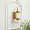 Oasis Glass And Metal Wall Light