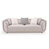 Astoria 3 Seater Fabric Sofa in Sea Salt Grey Colour