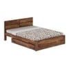 Simplicity Solid Woo Queen Size Drawer Storage Bed