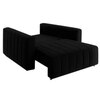 Beliss  Pull Out Sofa cum Bed  in Black Colour