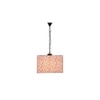 Benson Multicolor Fabric Hanging Light