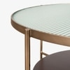 Mira Gold Coffee Table