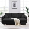 Universe  Pull Out Sofa cum Bed  in Black Colour