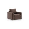 Apollo Compact 1 Seater Fabric Sofa