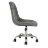 Beautiful Leatherette Dining Chair in Grey Colour