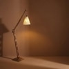 Fisher Beige Jute Floor Lamp with Beige Jute Base