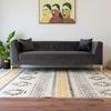 Alpha Fabric Sofa - Grey