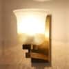 Antique Gold Iron Wall Light In Antique Gold Colour