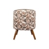 Easy Lounge Chair with Cushion in Brown Color