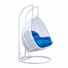 Francesca Metal Swing in White Color - with Stand