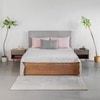Toshi Solid Wood Queen Hydraulic Bed in Grey Colour