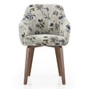 Rochelle Lounge Chair in Adrian Velvet Colour
