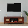 Karen Sheesham Wood 2 Door Tv Unit in Provincial Teak Finish