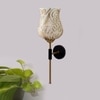 Devansh Metal Electric Wall Light in Black Colour with Multi Shade Count of 1 Light