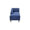 Korslund Velvet Chaise Launger in Navy Blue Colour
