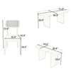 Austin Oval Lightwood 6 Seater Dining Table Set