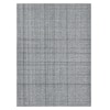 Zainab Gray Solid Hand-Tufted Wool 9X7 Feet Carpet