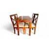 Oakmont Sheesham Wood Accent 4 Seater Dining Table Set