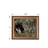 Artistry Green White French Country Gardenpainting Canvas Wall Prints Set of 1 Multicolor Matte