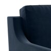 Abbey Sectional Sofa (Colour : Sea Port Blue Velvet, Cushion : Hard, Seater : Right Aligned 3 Seater + Right Aligned Chaise)