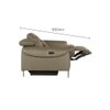 Splendor Two Seater Motorized Leather Recliner in Olive Green Colour