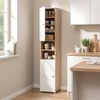 Lofty Tall Wardrobe with Circular Pattern Design for Modern Bedroom Interiors