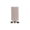 White Jute table lamp with Steel Base -9
