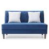 Seltos Fabric Sofa - Navy Blue