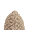 Popcorn Knit Linen Cotton Cushion Cover  12X20  Inches